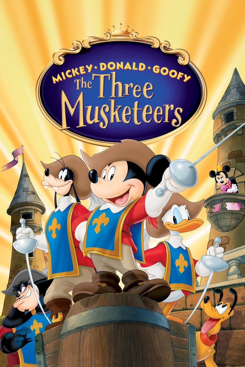 Mickey, Donald, Goofy: The Three Musketeers (2004) — affiche film et bande-annonce