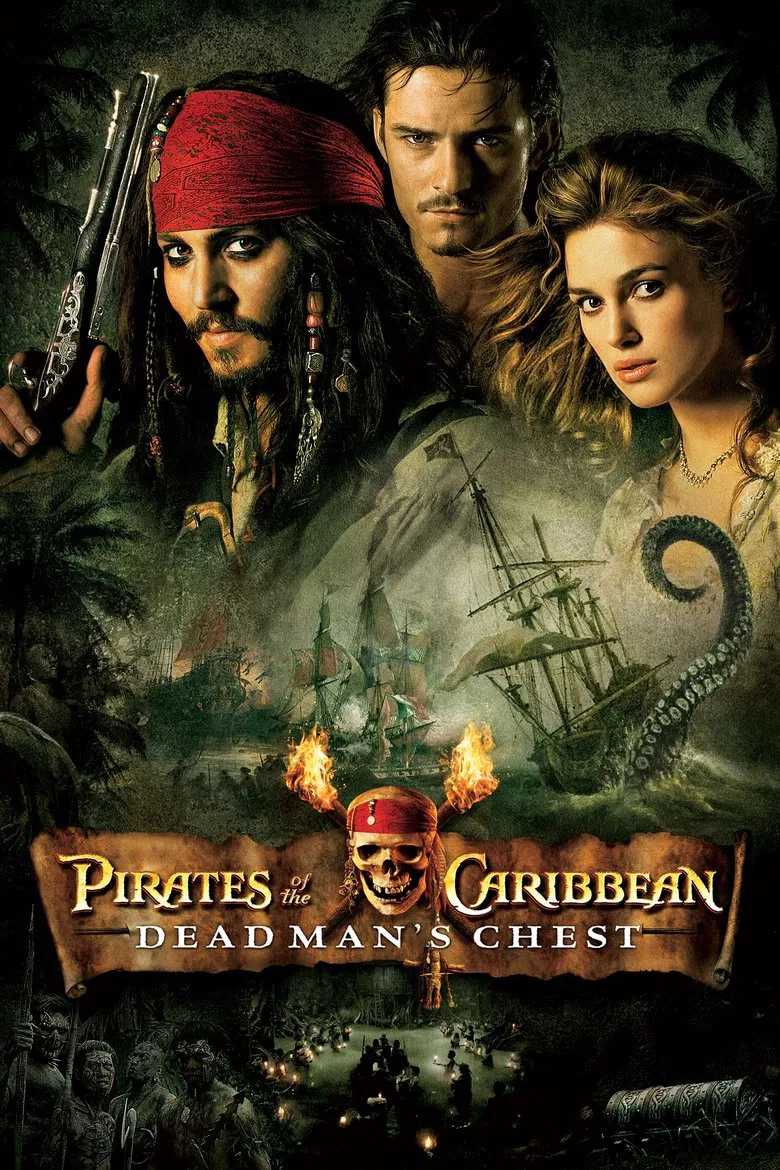 Pirates of the Caribbean: Dead Man's Chest (2006) — affiche film et bande-annonce