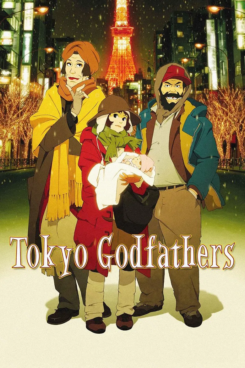 Tokyo Godfathers (2003) — affiche film et bande-annonce