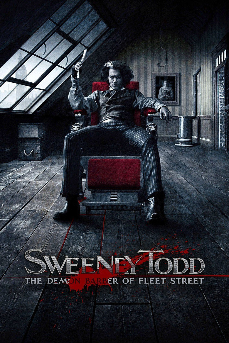 Sweeney Todd: The Demon Barber of Fleet Street (2007) — affiche film et bande-annonce