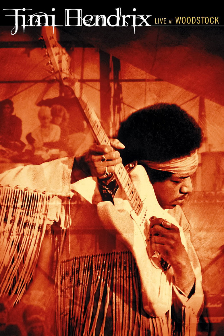 Jimi Hendrix: Live at Woodstock (1999) — affiche film