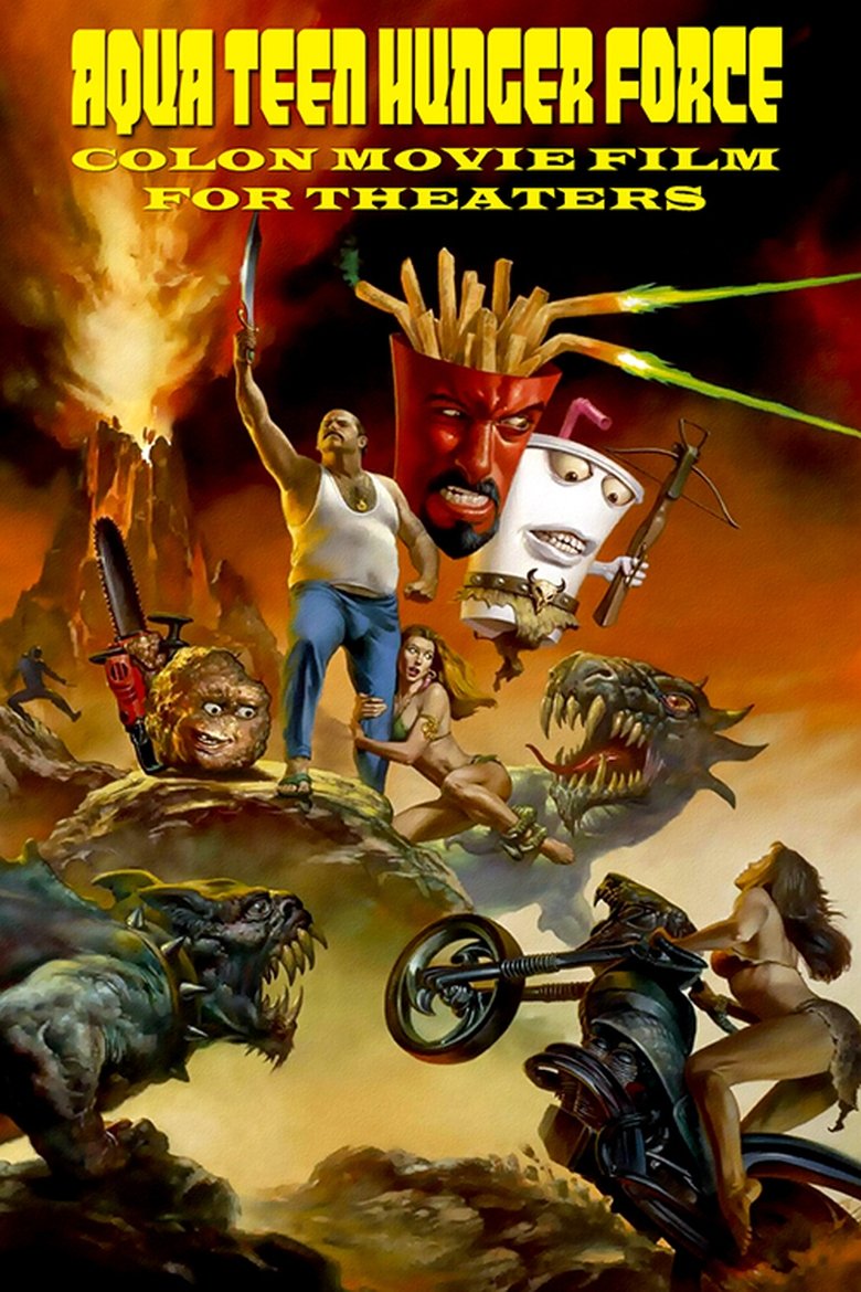 Aqua Teen Hunger Force Colon Movie Film for Theaters (2007) — affiche film et bande-annonce