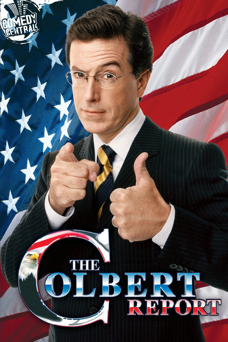 The Colbert Report (2005) — affiche série