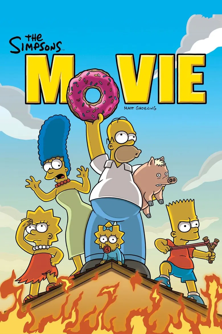 The Simpsons Movie (2007) — affiche film et bande-annonce