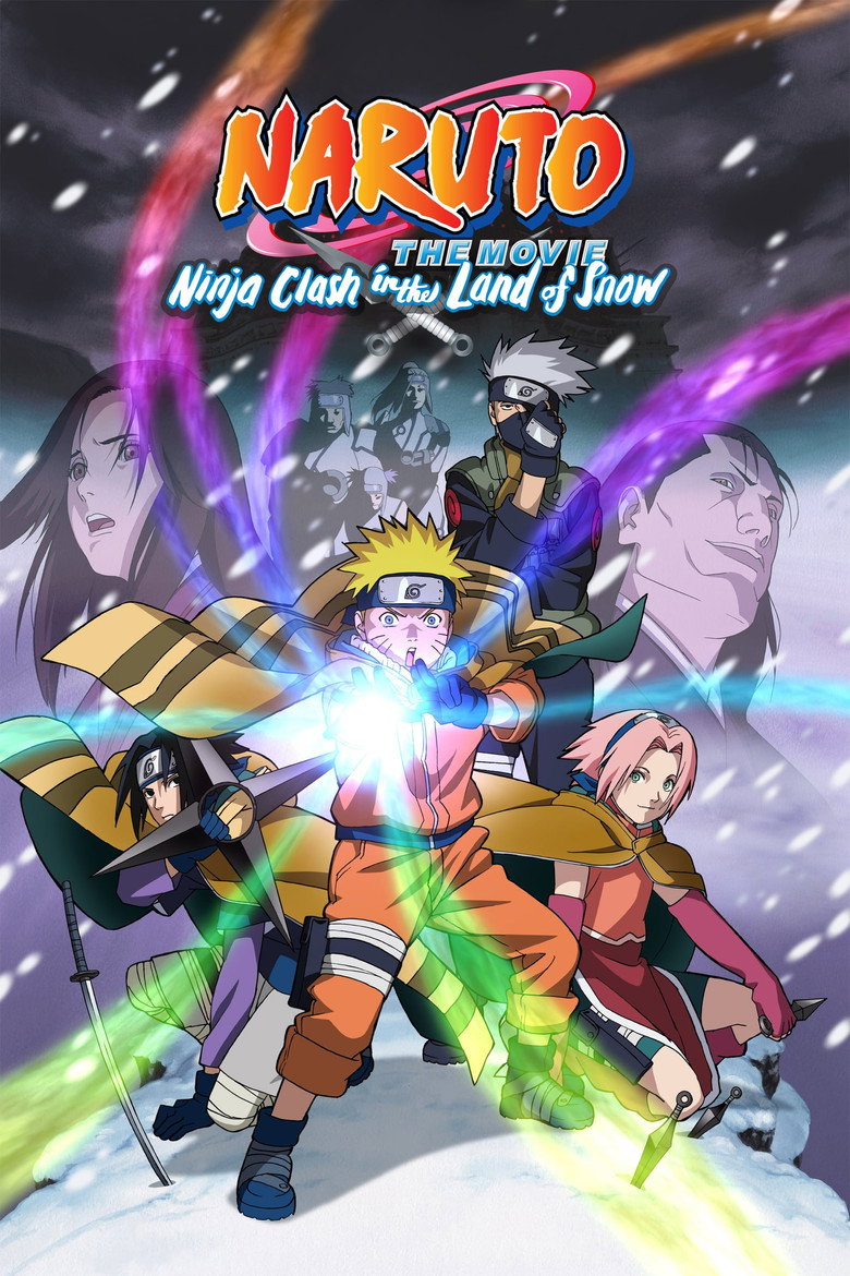 Naruto the Movie: Ninja Clash in the Land of Snow (2004) — affiche film et bande-annonce