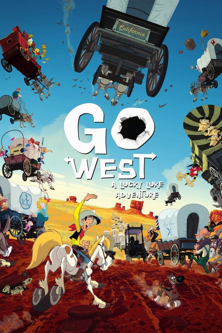 Go West: A Lucky Luke Adventure (2007) — affiche film et bande-annonce