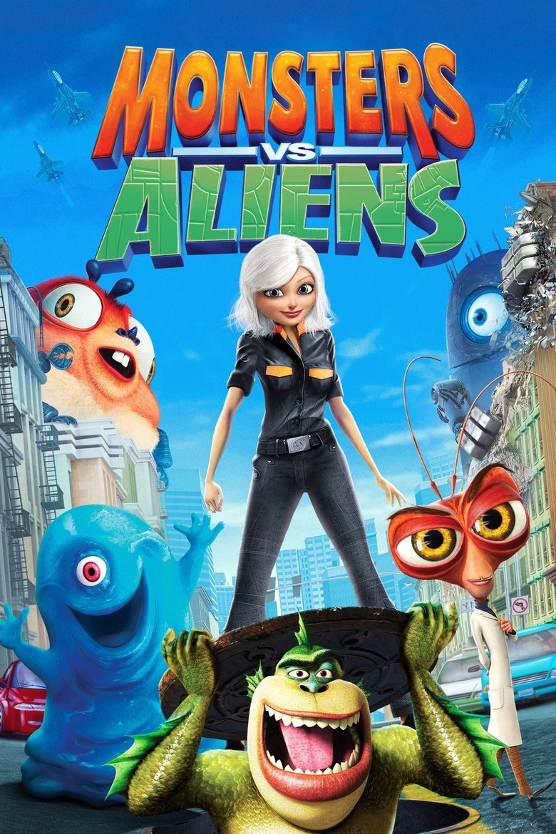 Monsters vs. Aliens (2009) — affiche film et bande-annonce