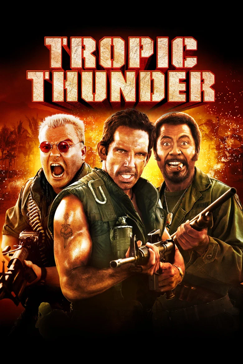 Tropic Thunder (2008) — affiche film et bande-annonce
