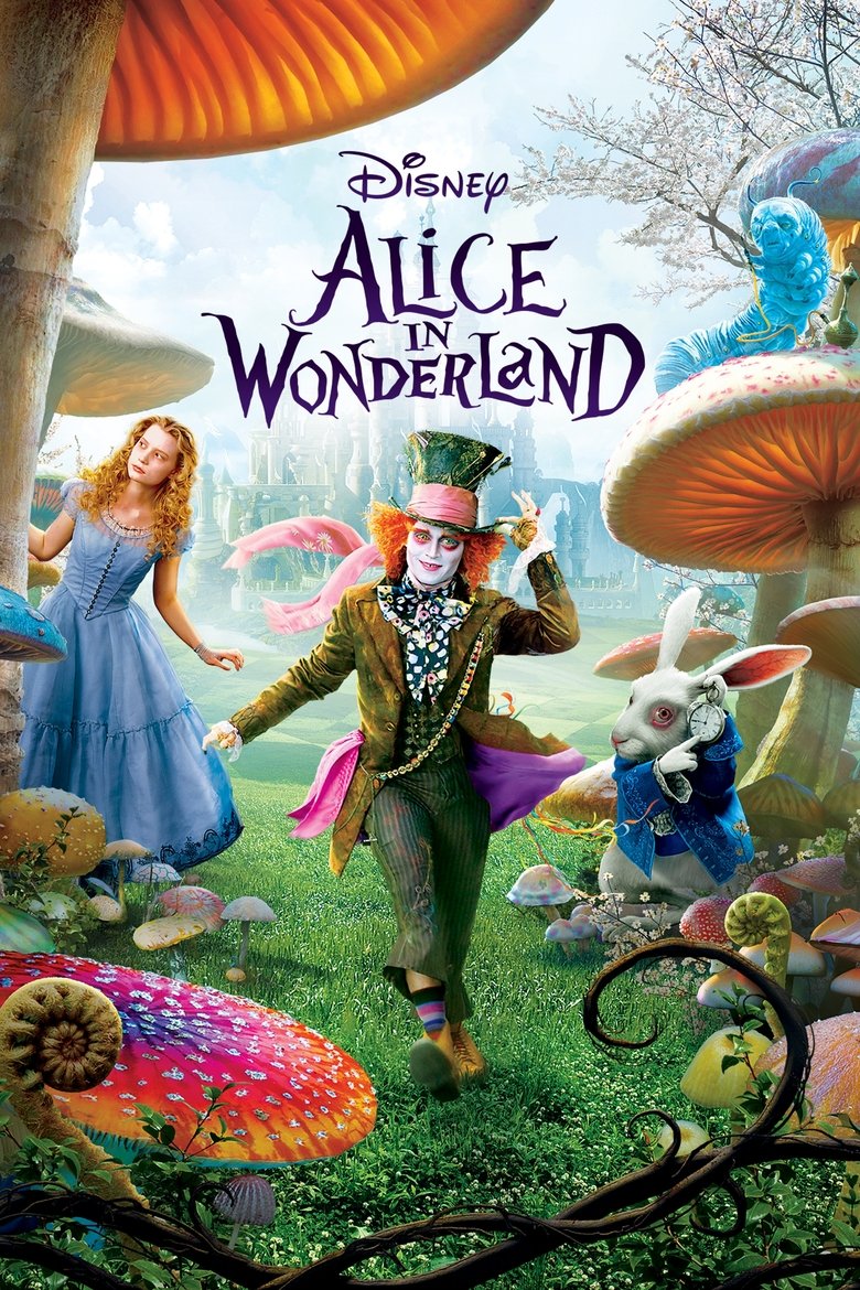Alice in Wonderland (2010) — affiche film et bande-annonce