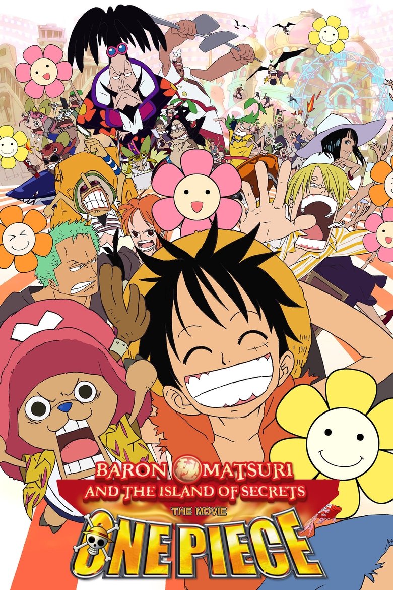 One Piece: Baron Omatsuri and the Secret Island (2005) — affiche film et bande-annonce