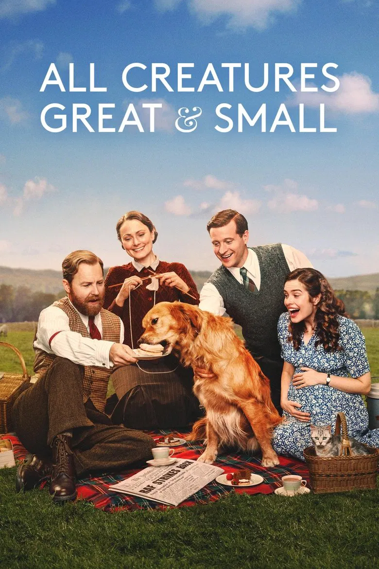 All Creatures Great & Small (2020) — affiche série et bande-annonce