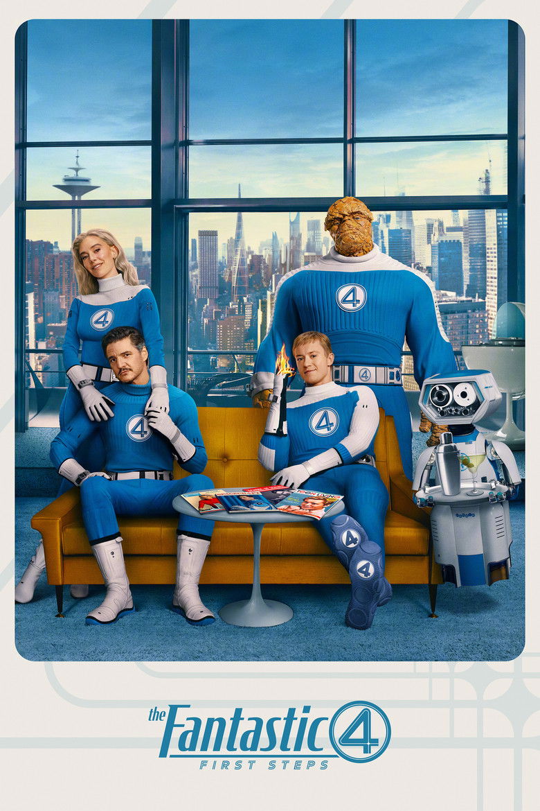 The Fantastic Four: First Steps (2025) — affiche film et bande-annonce