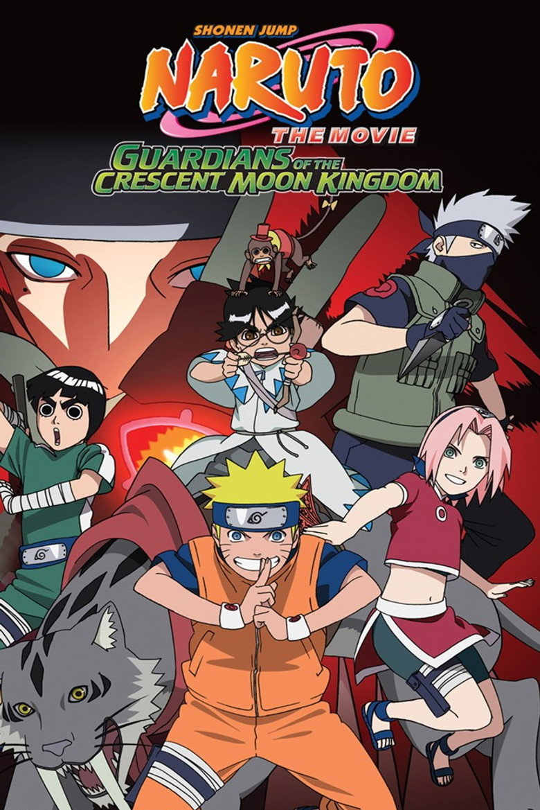 Naruto the Movie 3: Guardians of the Crescent Moon Kingdom (2006) — affiche film et bande-annonce