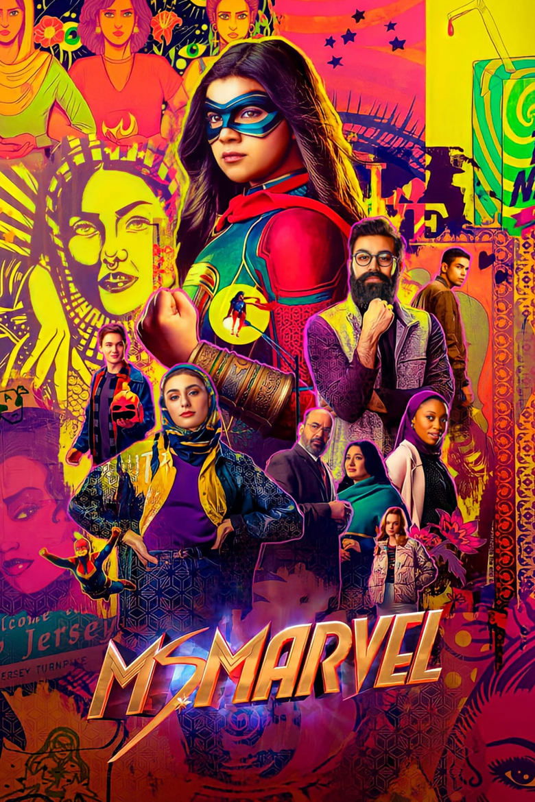 Ms. Marvel (2022) — affiche série et bande-annonce