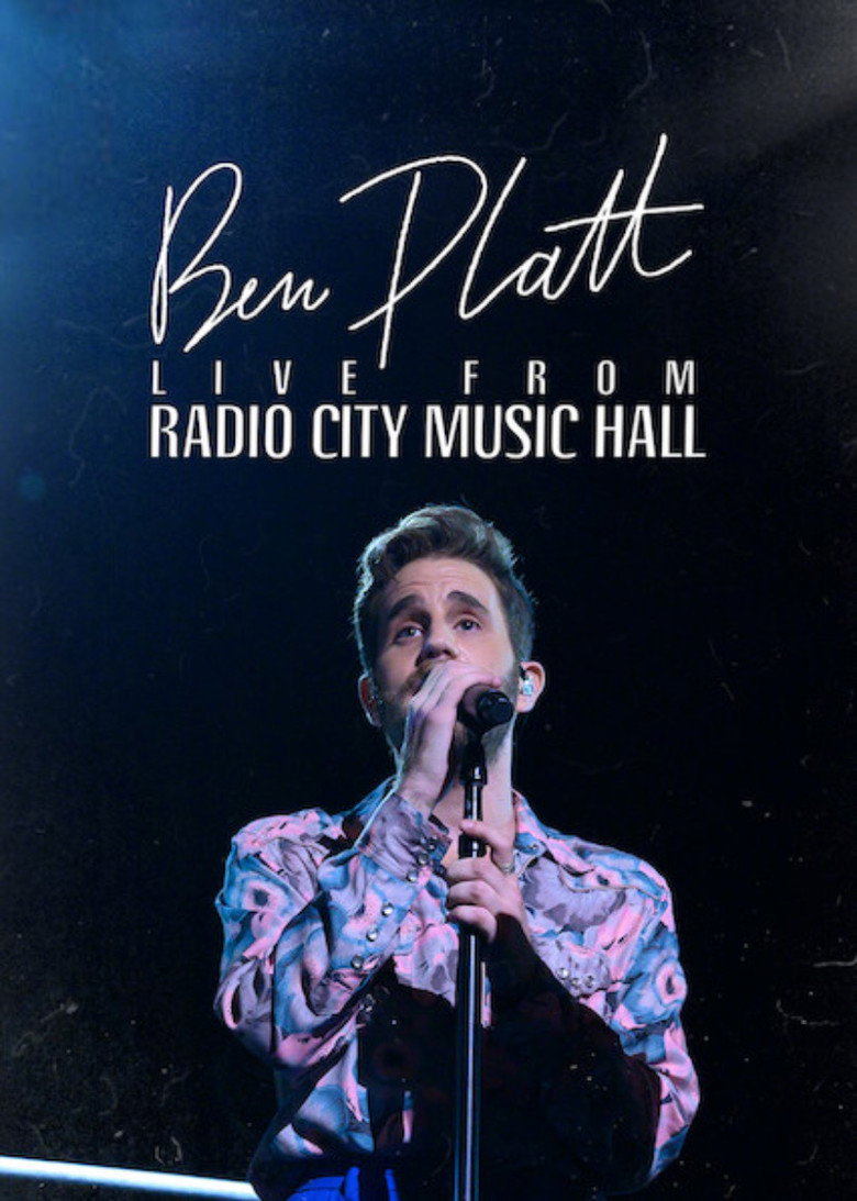 Ben Platt Live from Radio City Music Hall (2020) — affiche film et bande-annonce