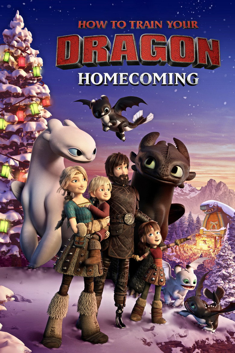 How to Train Your Dragon: Homecoming (2019) — affiche film et bande-annonce