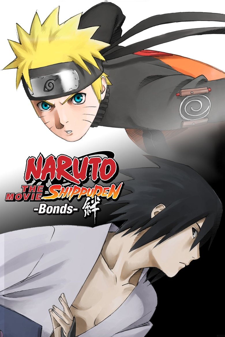 Naruto Shippuden: The Movie - Bonds (2008) — affiche film et bande-annonce