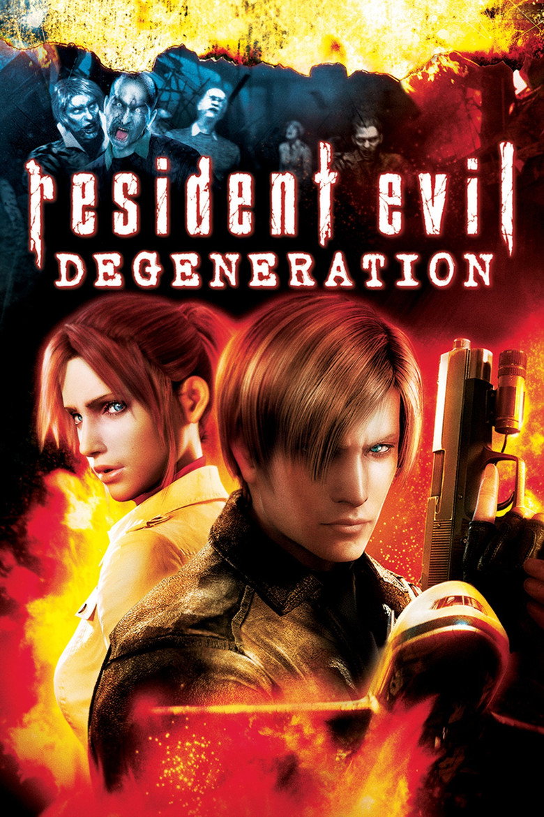 Resident Evil: Degeneration (2008) — affiche film et bande-annonce