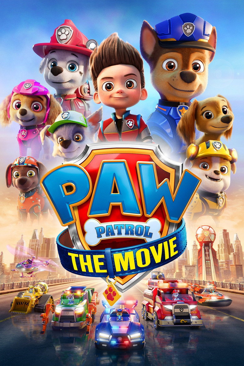 PAW Patrol: The Movie (2021) — affiche film et bande-annonce