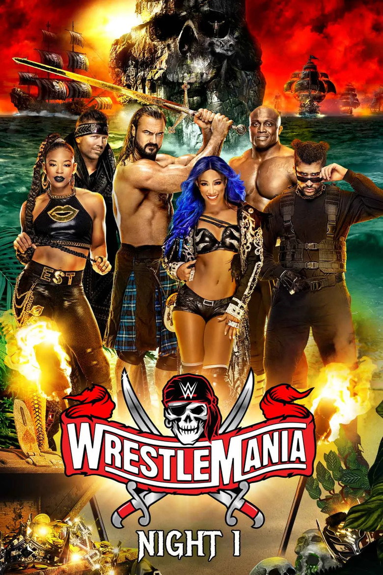 WrestleMania 37 (2021) — affiche film et bande-annonce