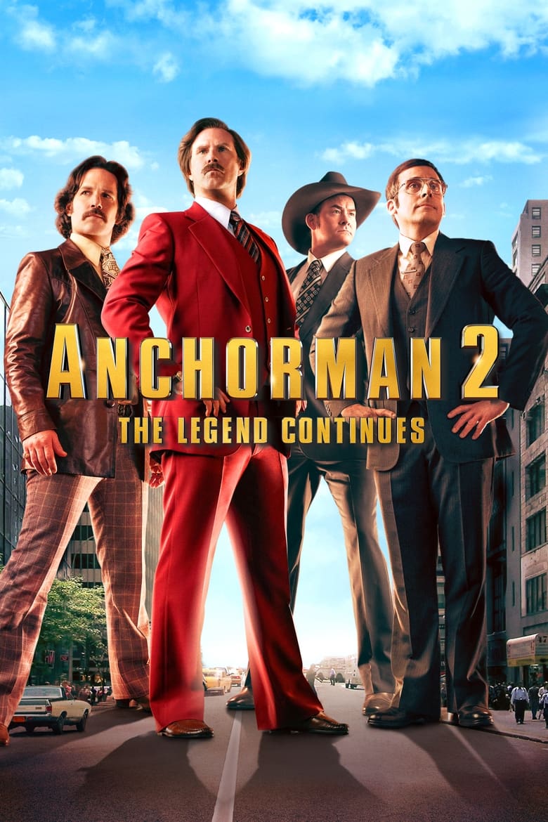 Anchorman 2: The Legend Continues (2013) — affiche film et bande-annonce