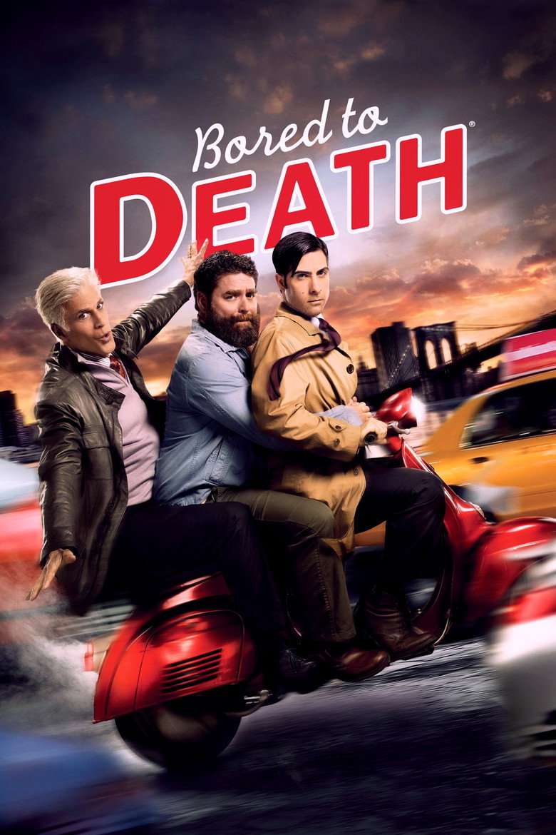 Bored to Death (2009) — affiche série et bande-annonce