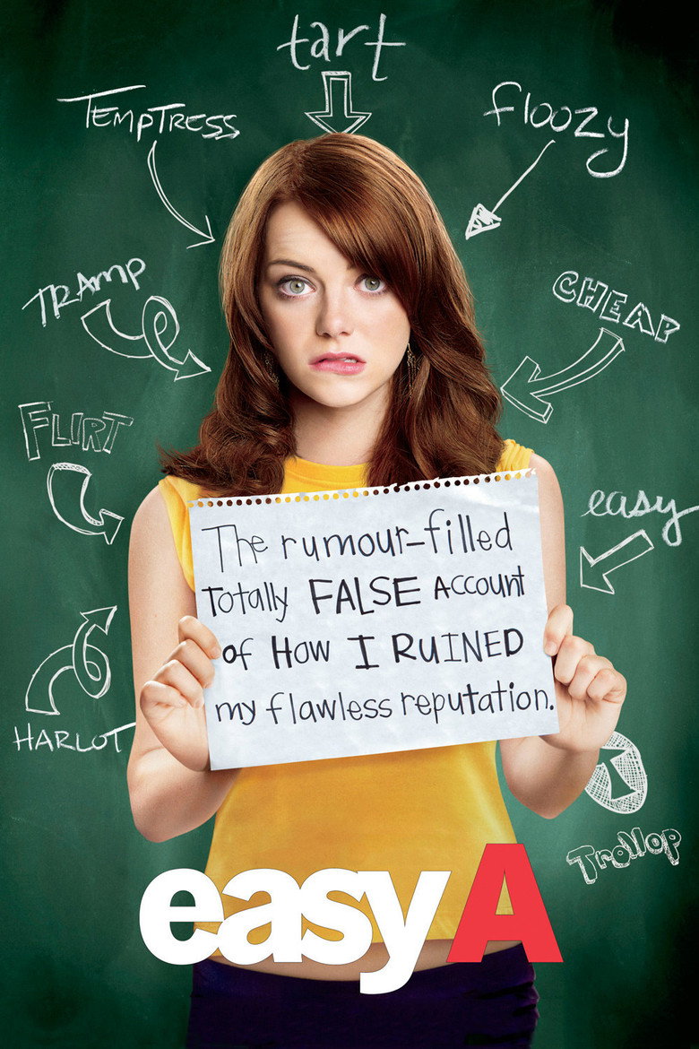 Easy A (2010) — affiche film et bande-annonce