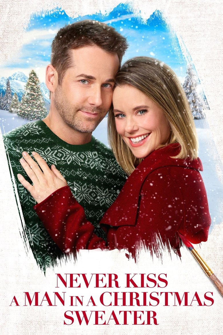 Never Kiss a Man in a Christmas Sweater (2020) — affiche film et bande-annonce