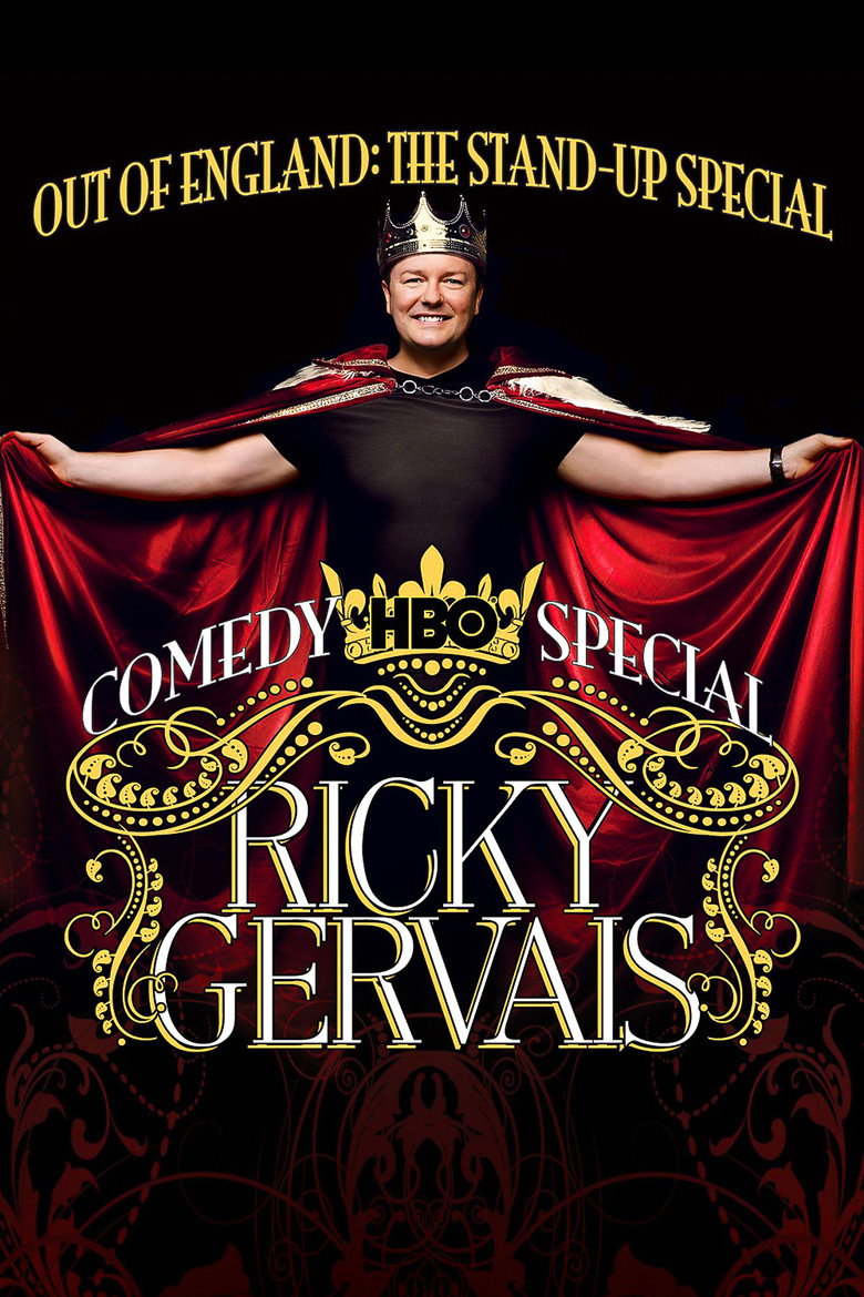 Ricky Gervais: Out of England - The Stand-Up Special (2008) — affiche film
