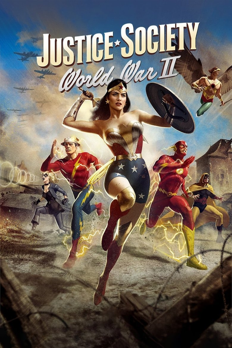 Justice Society: World War II (2021) — affiche film et bande-annonce