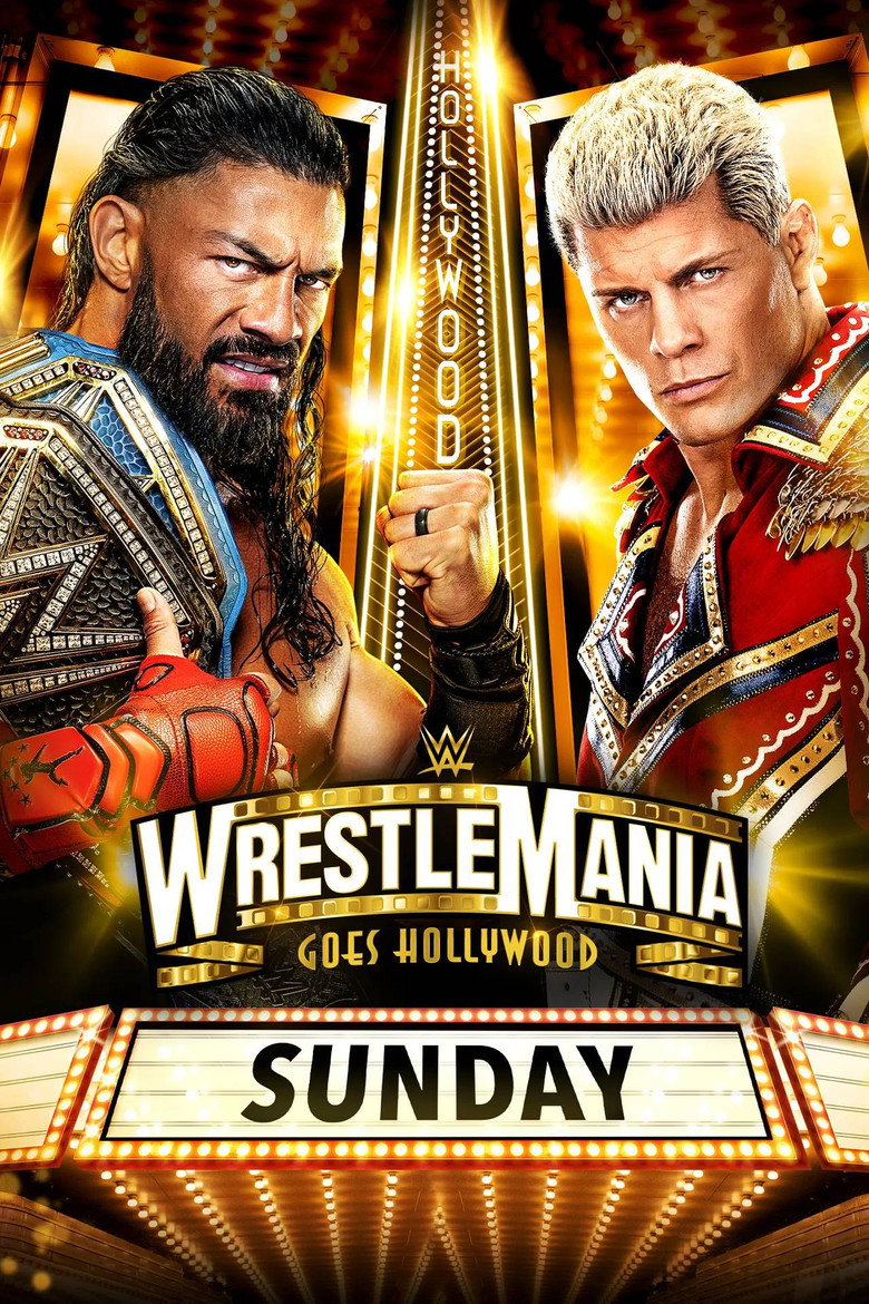 WrestleMania 39 (2023) — affiche film