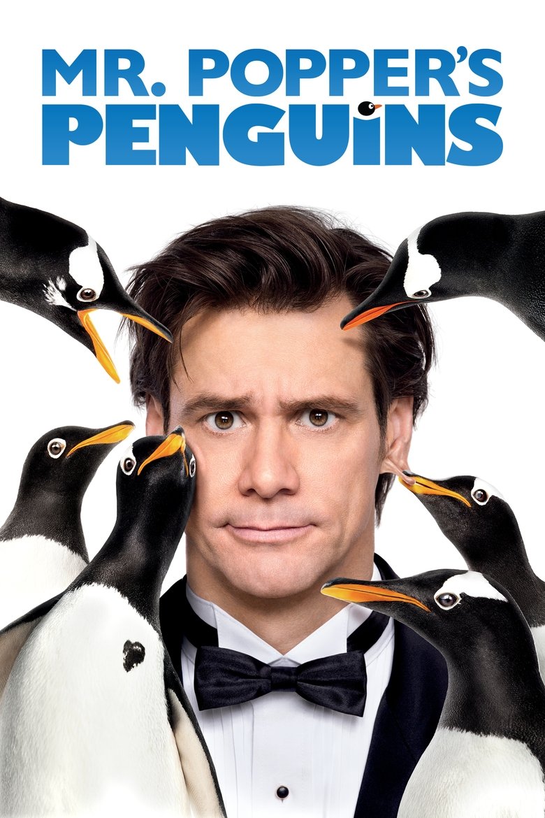 Mr. Popper's Penguins (2011) — affiche film et bande-annonce
