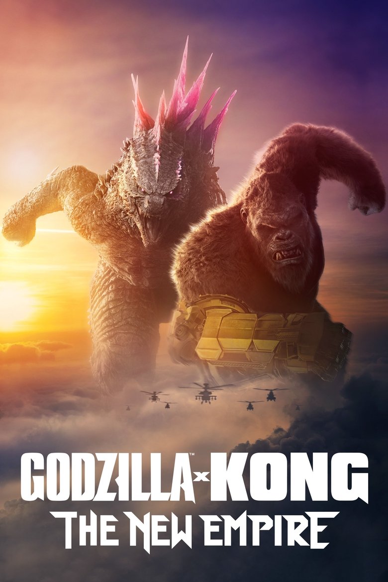 Godzilla X Kong: The New Empire (2024) — affiche film et bande-annonce