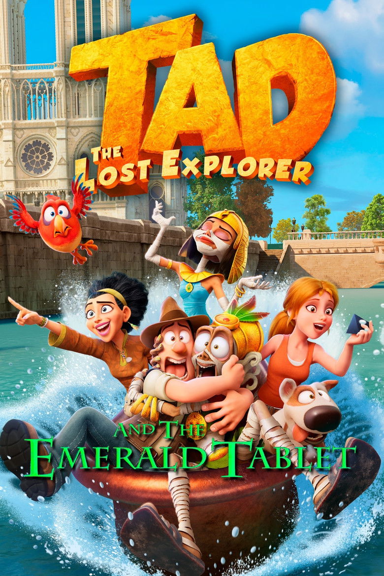 Tad the Lost Explorer and the Emerald Tablet (2022) — affiche film et bande-annonce