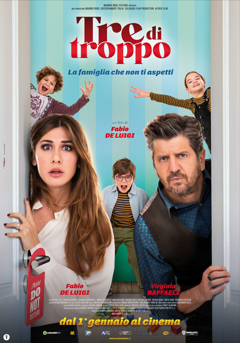 Tre di troppo (2023) — affiche film