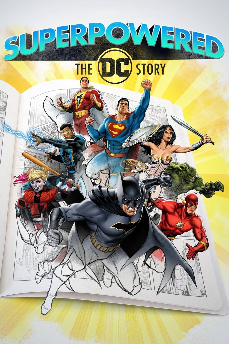 Superpowered: The DC Story (2023) — affiche série et bande-annonce