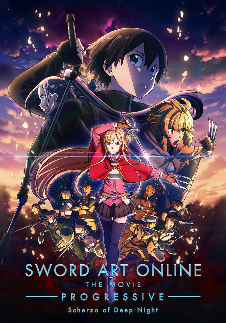 Sword Art Online the Movie: Progressive - Scherzo of Deep Night (2022) — affiche film et bande-annonce