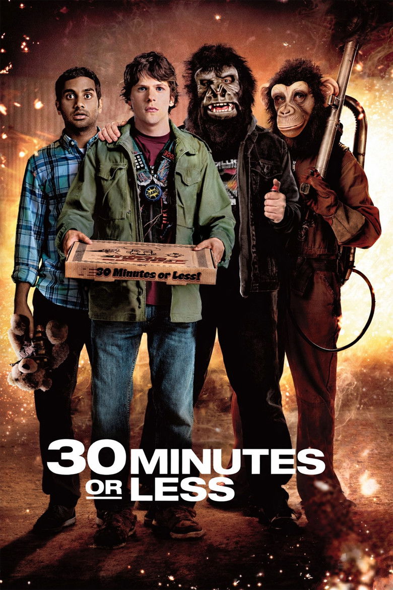 30 Minutes or Less (2011) — affiche film et bande-annonce