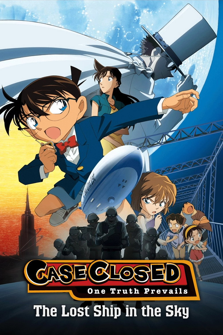 Detective Conan: The Lost Ship in the Sky (2010) — affiche film et bande-annonce