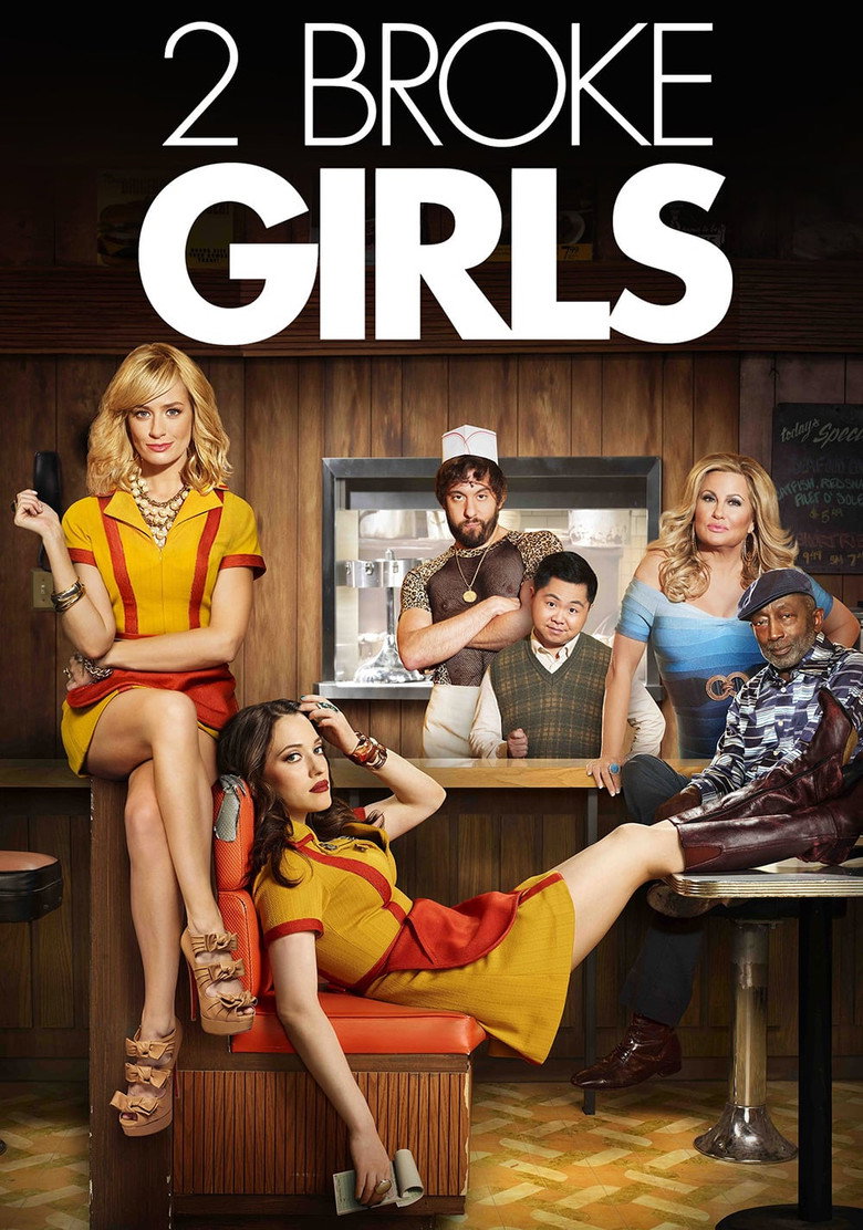 2 Broke Girls (2011) — affiche série et bande-annonce