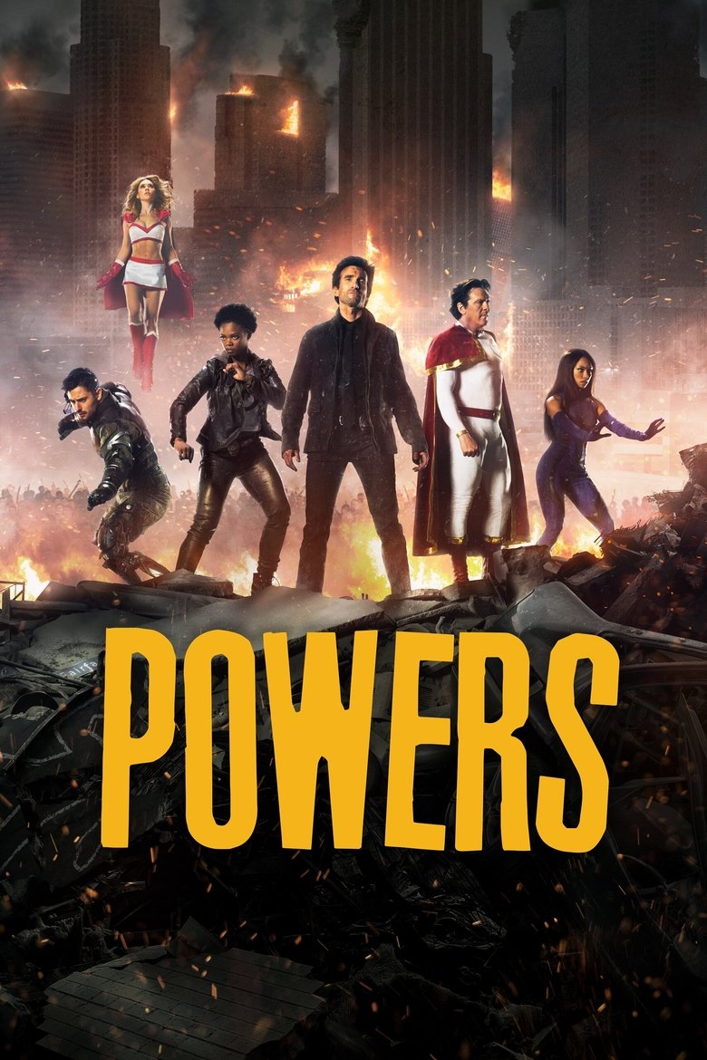 Powers (2015) — affiche série et bande-annonce