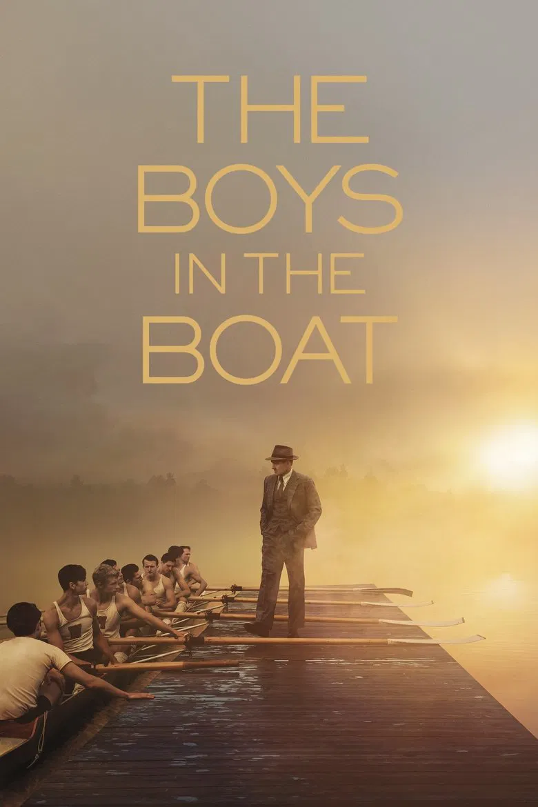 The Boys in the Boat (2023) — affiche film et bande-annonce