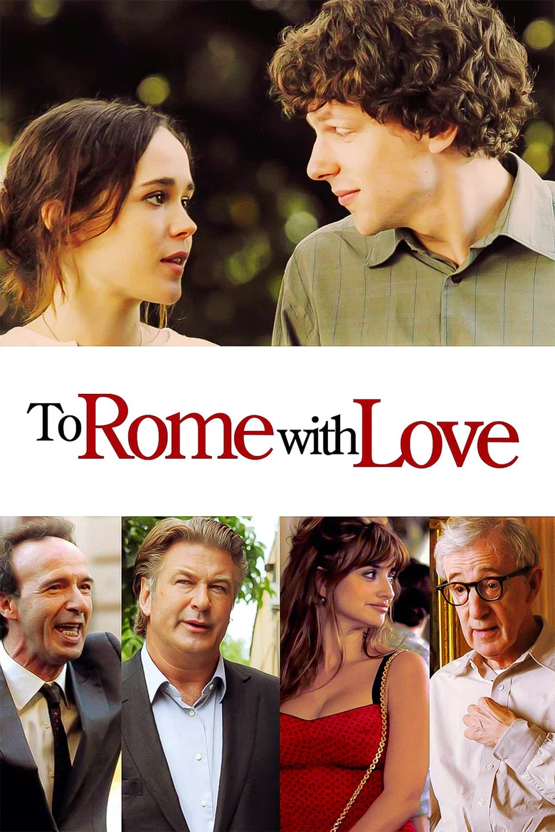 To Rome with Love (2012) — affiche film et bande-annonce