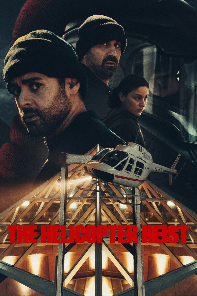 The Helicopter Heist (2024) — affiche série et bande-annonce