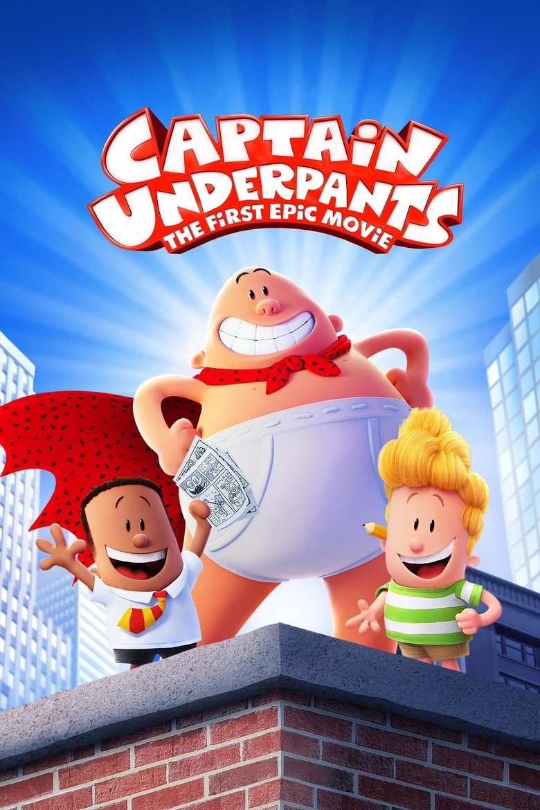 Captain Underpants: The First Epic Movie (2017) — affiche film et bande-annonce