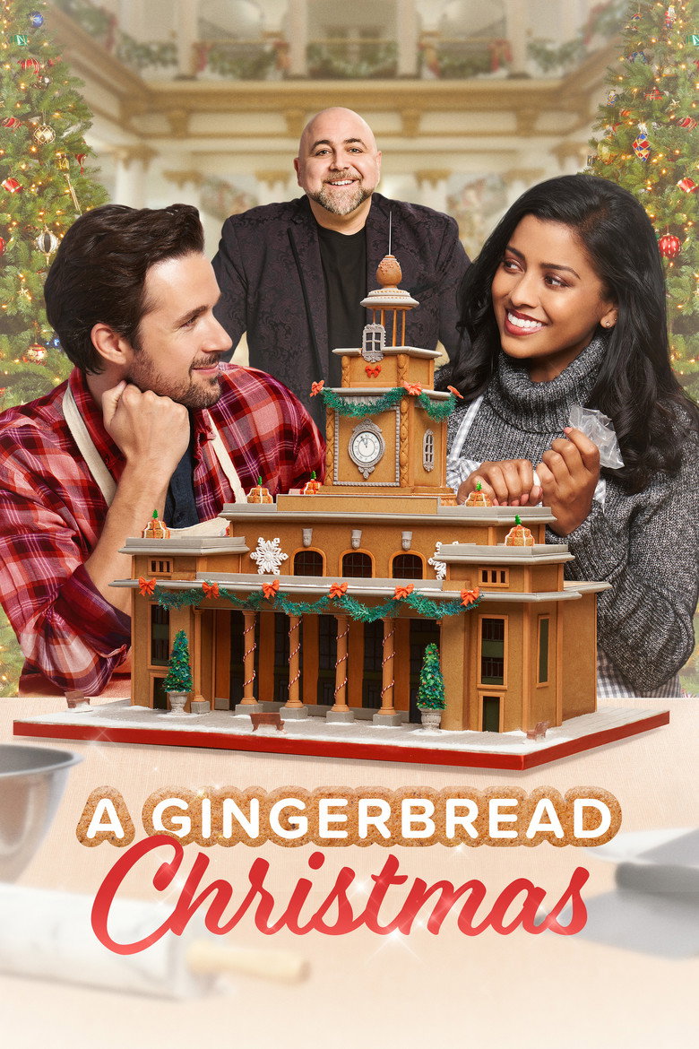 A Gingerbread Christmas (2022) — affiche film