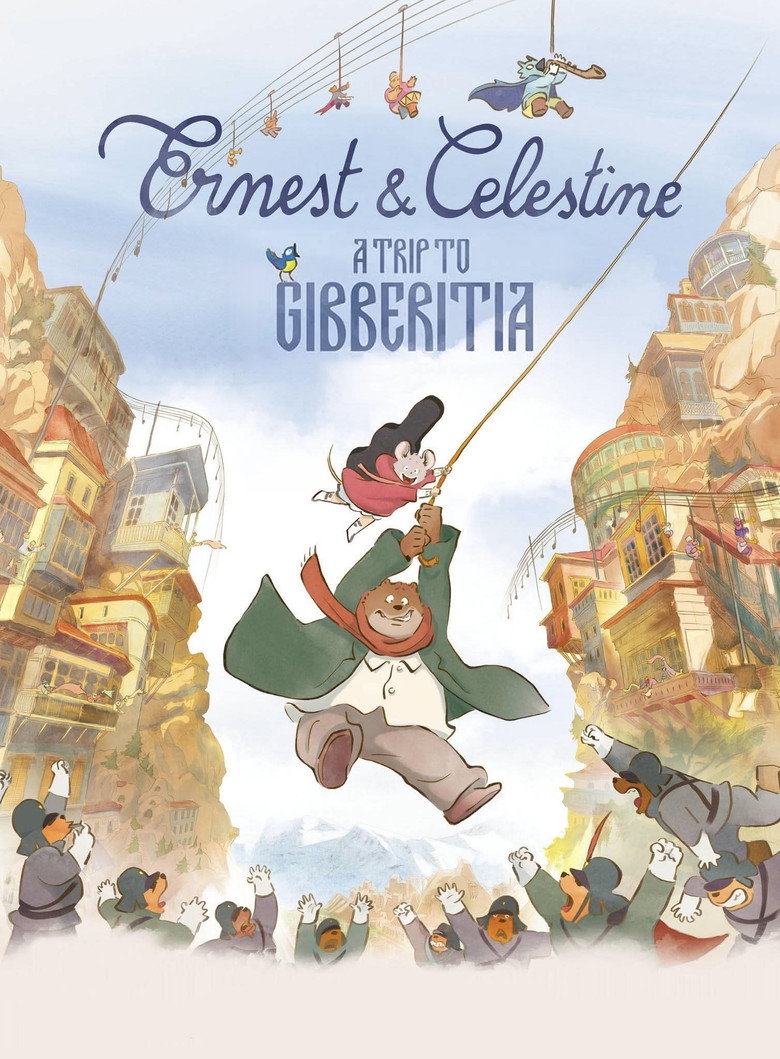 Ernest and Celestine: A Trip to Gibberitia (2022) — affiche film et bande-annonce