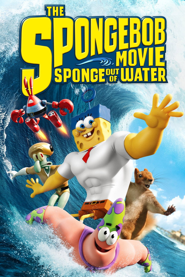 The SpongeBob Movie: Sponge Out of Water (2015) — affiche film et bande-annonce