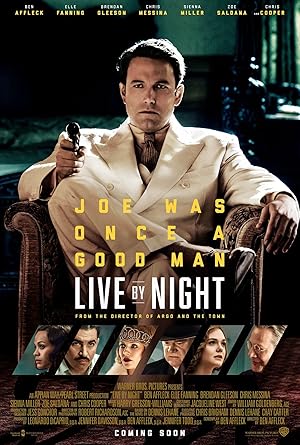 Live by Night (2016) — affiche film et bande-annonce