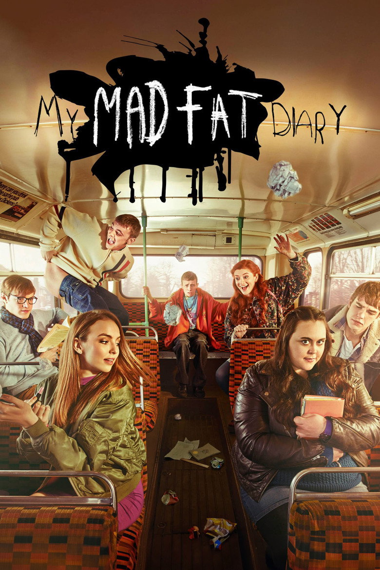 My Mad Fat Diary (2013) — affiche série et bande-annonce